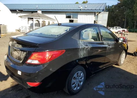 2016 Hyundai Accent Se z USA, uszkodzony, nr VIN KMHCT4AE2GU156402